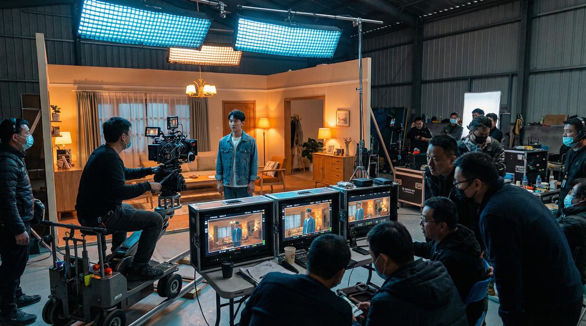 抖音风幕后花絮视频